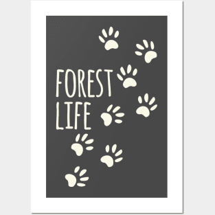 Forest Life Posters and Art